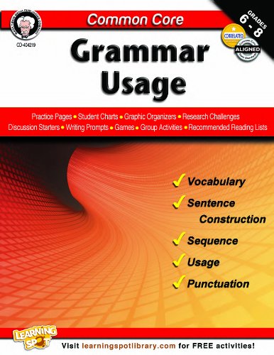 Algopix Similar Product 19 - Common Core: Grammar Usage
