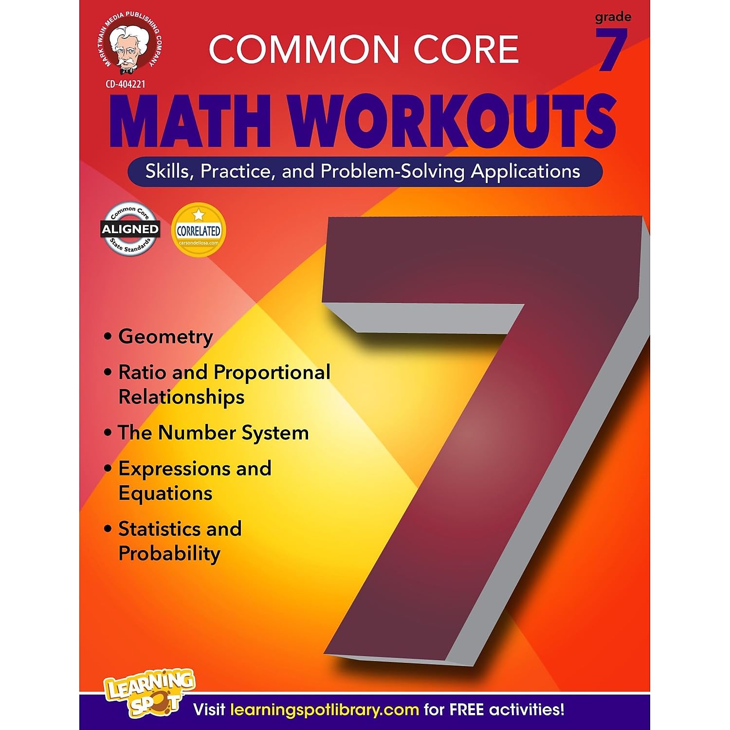 Algopix Similar Product 13 - Mark Twain Media  Common Core Math