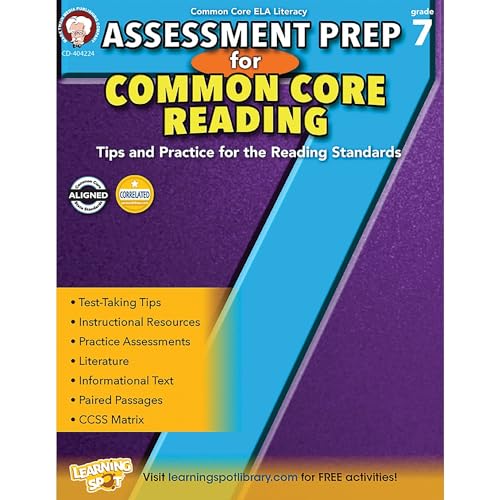 Algopix Similar Product 9 - Mark Twain Grade 7 Assessment Prep for