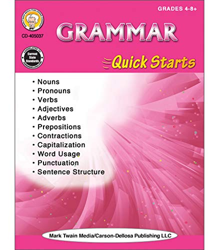 Algopix Similar Product 20 - Mark Twain  Grammar Quick Starts