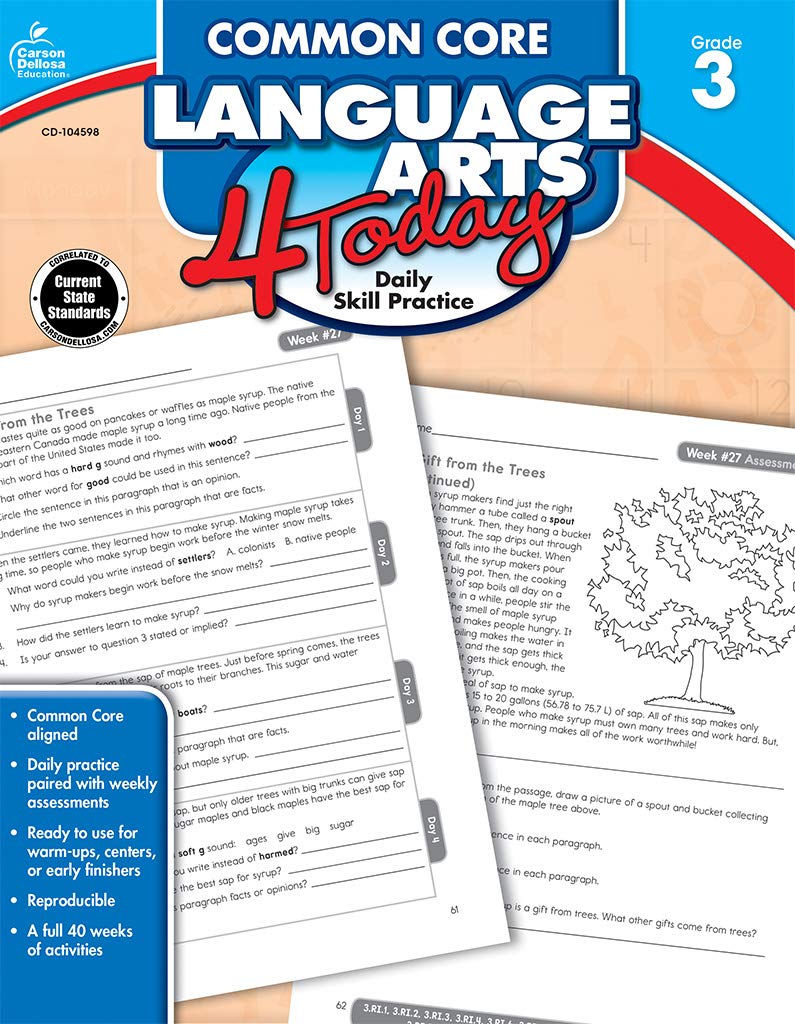 Algopix Similar Product 14 - Common Core Language Arts 4 Today