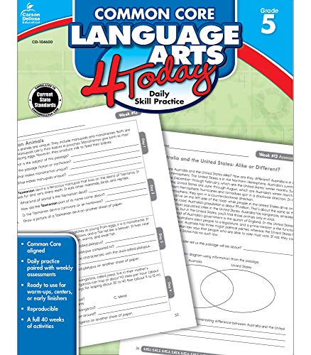 Algopix Similar Product 11 - Carson Dellosa  Common Core Language