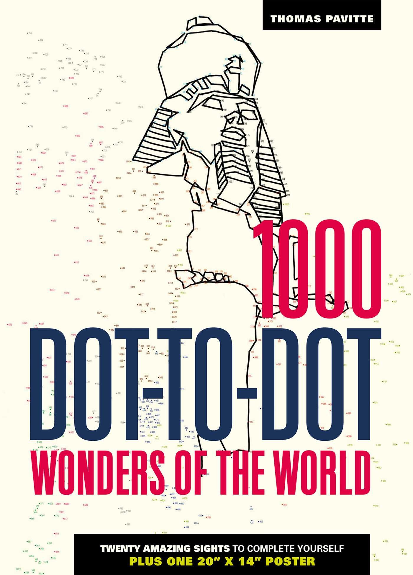 Algopix Similar Product 18 - 1000 Dot-to-Dot: Wonders of the World