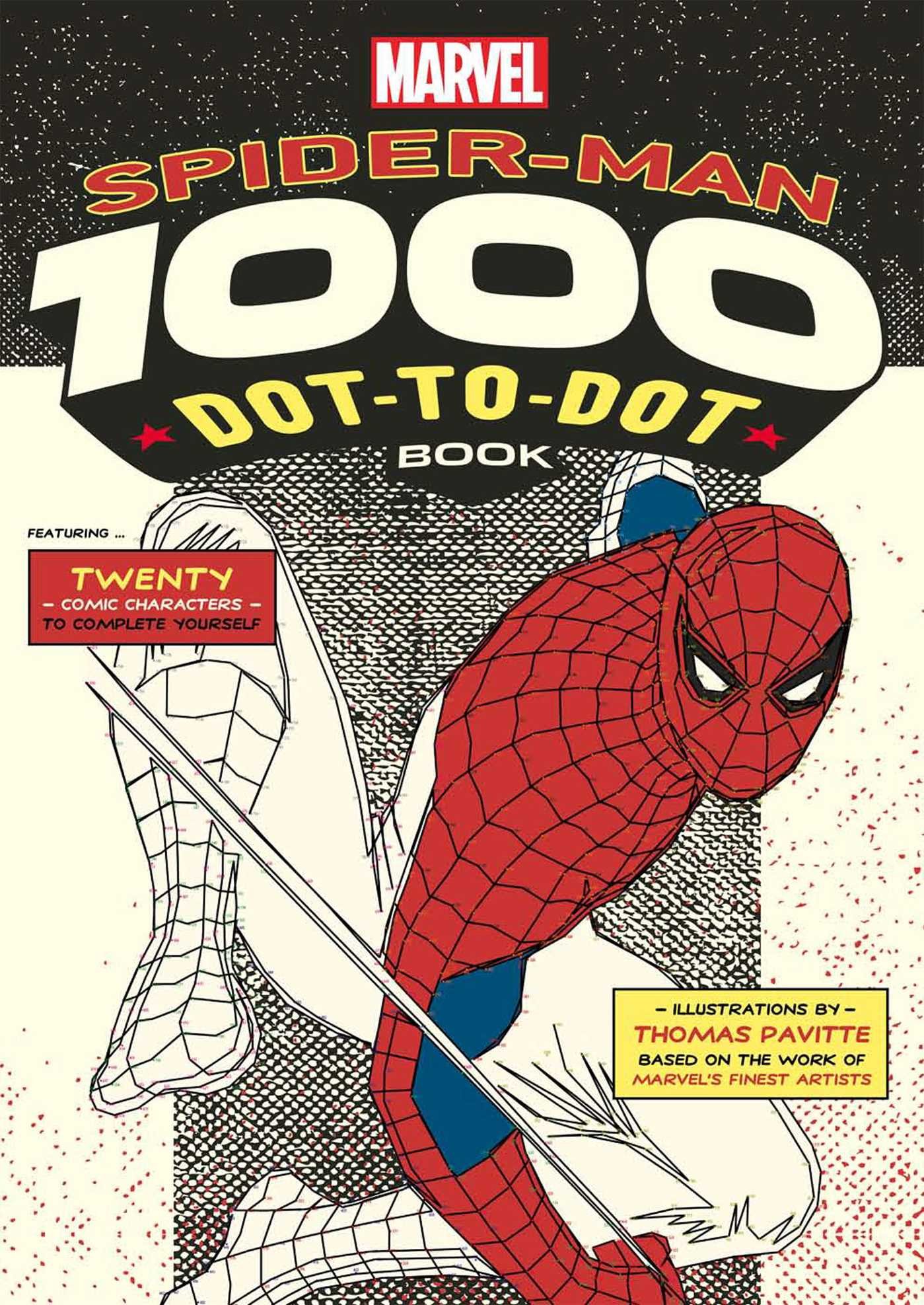 Algopix Similar Product 7 - Marvel: Spider-Man 1000 Dot-to-Dot Book