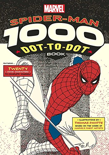 Algopix Similar Product 15 - Marvel: Spider-Man 1000 Dot-to-Dot Book