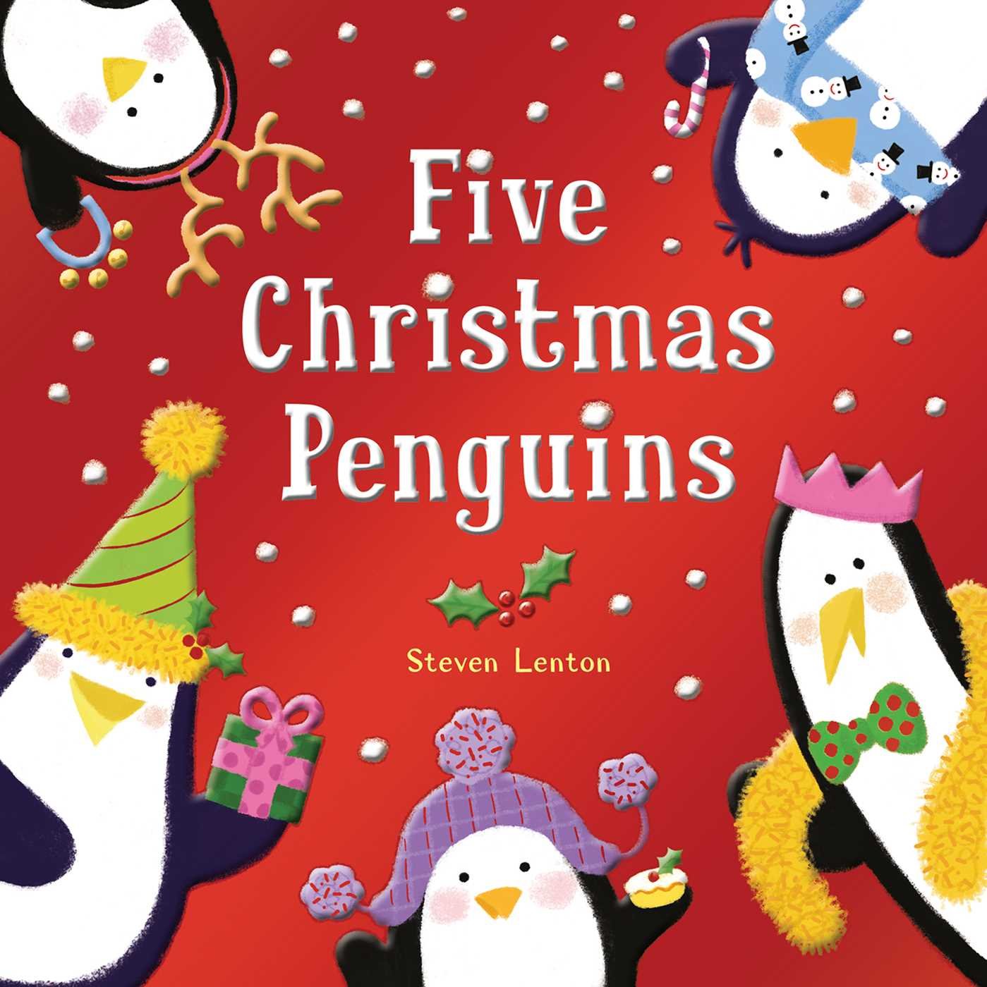 Algopix Similar Product 6 - Five Christmas Penguins
