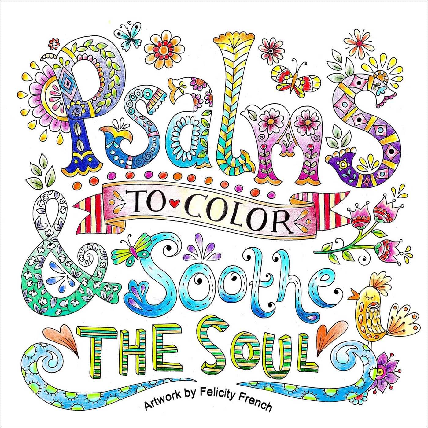 Algopix Similar Product 7 - Psalms to Color & Soothe the Soul