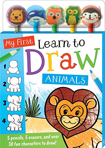 Algopix Similar Product 10 - My First Learn to Draw Animals Pencil
