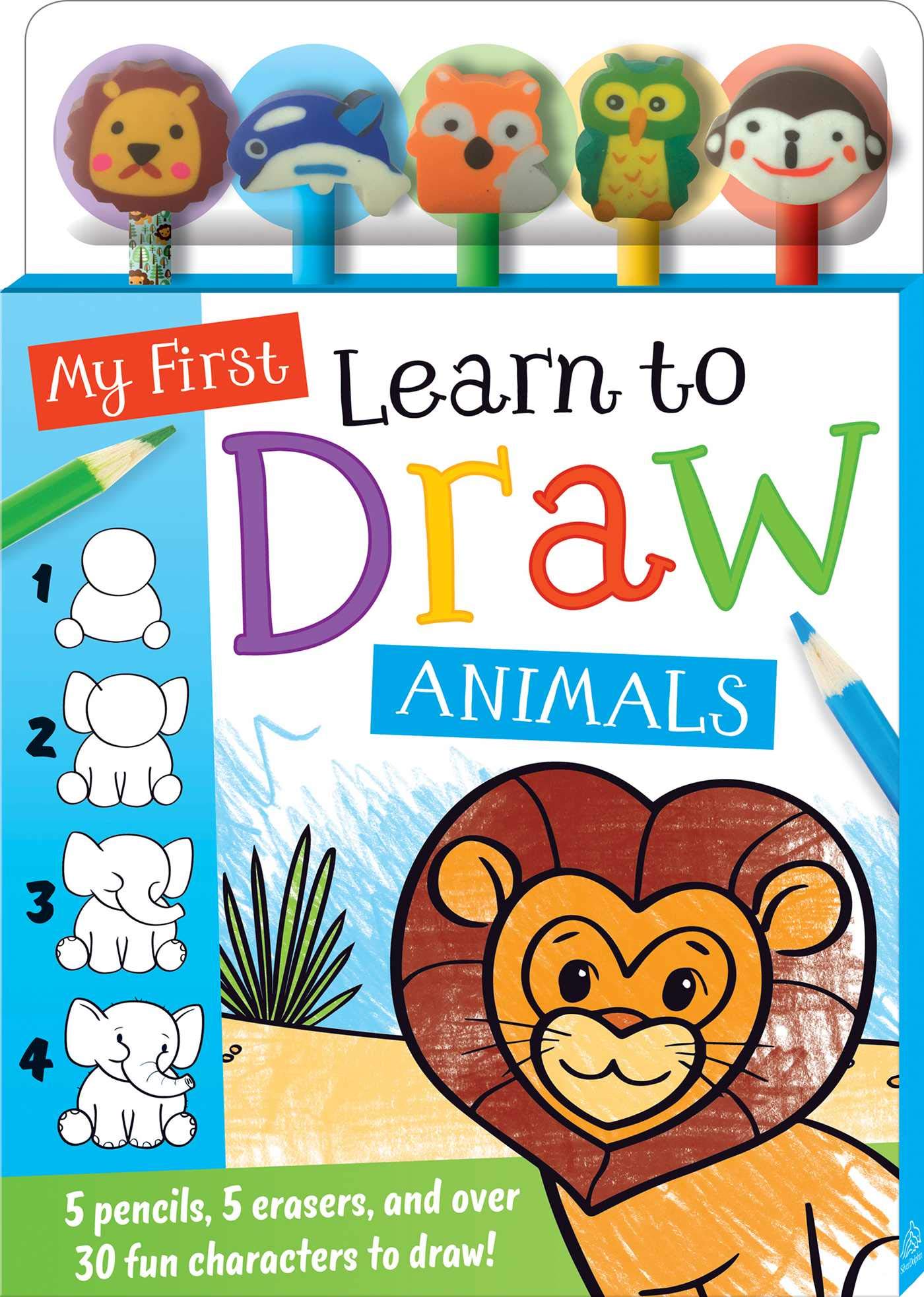 Algopix Similar Product 10 - My First Learn to Draw Animals Pencil