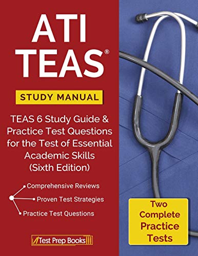 Algopix Similar Product 16 - ATI TEAS Study Manual TEAS 6 Study