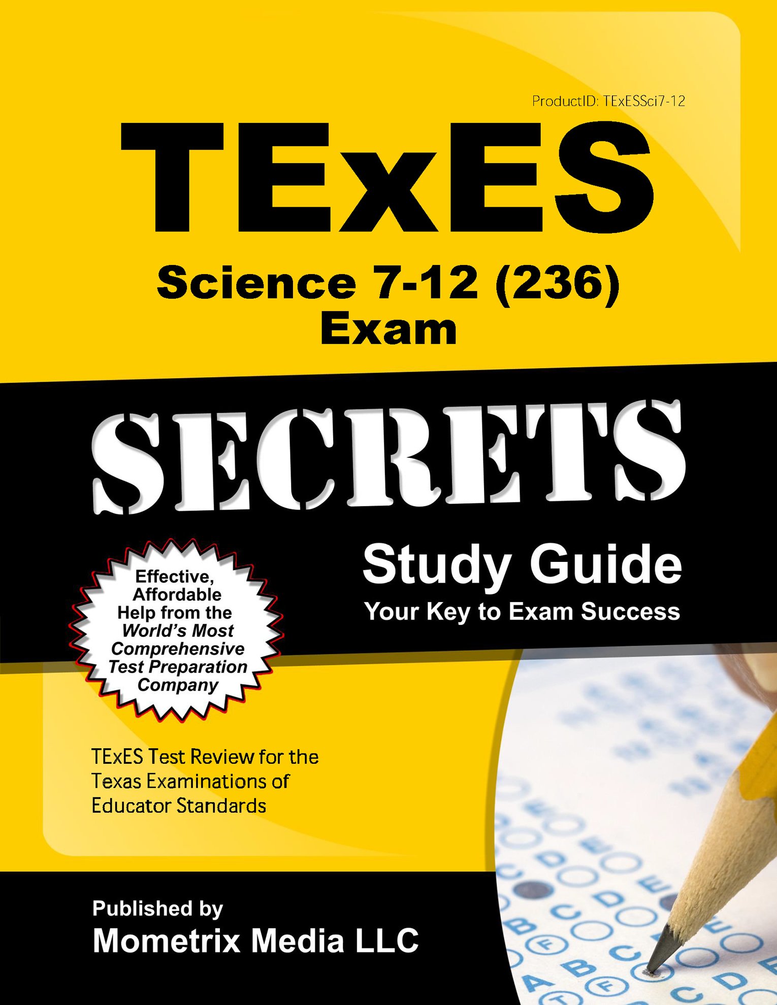 Algopix Similar Product 20 - TExES Science 712 236 Secrets Study