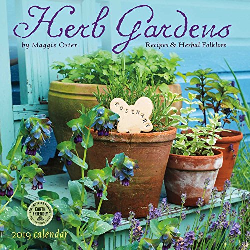 Algopix Similar Product 6 - Herb Gardens 2019 Wall Calendar