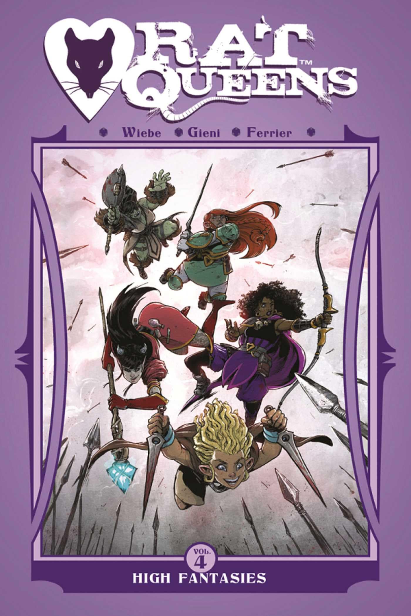 Algopix Similar Product 1 - Rat Queens Volume 4: High Fantasies