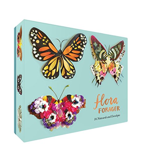 Algopix Similar Product 17 - Flora Forager: Butterfly Notecards