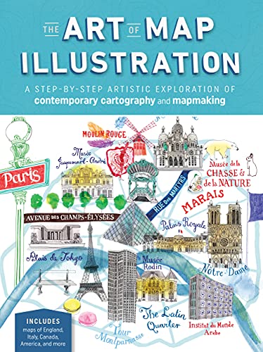 Algopix Similar Product 9 - The Art of Map Illustration A