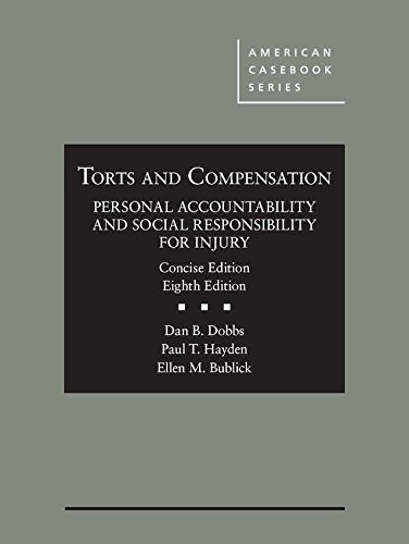 Algopix Similar Product 8 - Torts and Compensation Personal