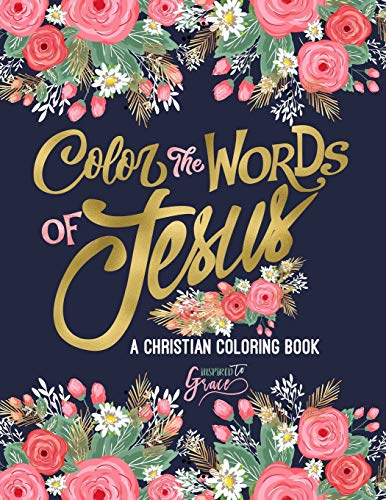 Algopix Similar Product 7 - Color the Words of Jesus A Christian