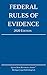 Algopix Similar Product 4 - Federal Rules of Evidence 2020
