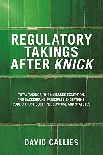 Algopix Similar Product 19 - Regulatory Takings after Knick Total