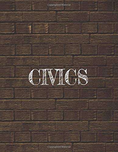 Algopix Similar Product 18 - 1 Subject Notebook  Civics 85 x 11