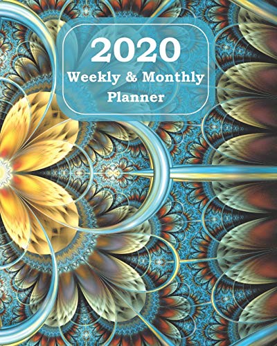 Algopix Similar Product 1 - 2020 Weekly  Monthly Planner Jan 1