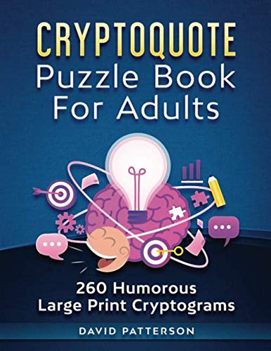Algopix Similar Product 17 - Cryptoquote Puzzle Book For Adults 
