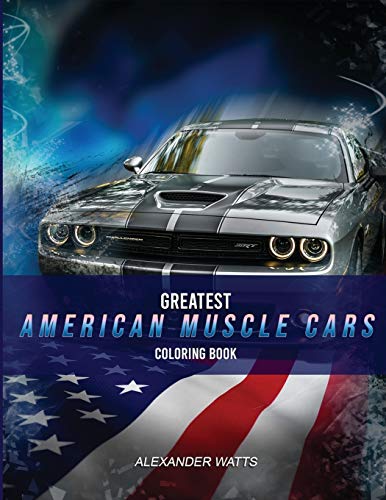 Algopix Similar Product 5 - Greatest American Muscle Car Coloring