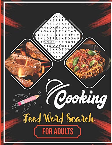 Algopix Similar Product 14 - Cooking Food Word Search For Adults 24