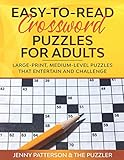 Algopix Similar Product 6 - EASYTOREAD CROSSWORD PUZZLES FOR