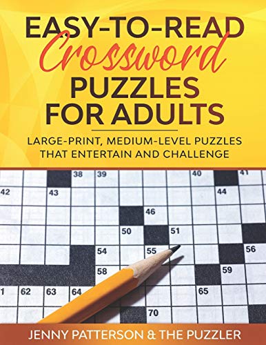 Algopix Similar Product 9 - EASYTOREAD CROSSWORD PUZZLES FOR