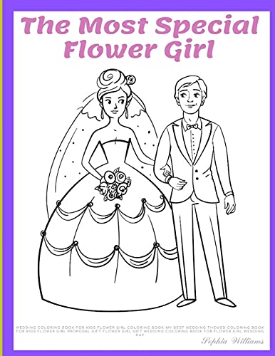 Algopix Similar Product 20 - Wedding coloring book for kids Flower