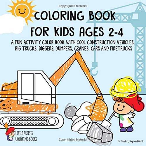 Algopix Similar Product 8 - Coloring Book for Kids Ages 24 A Fun