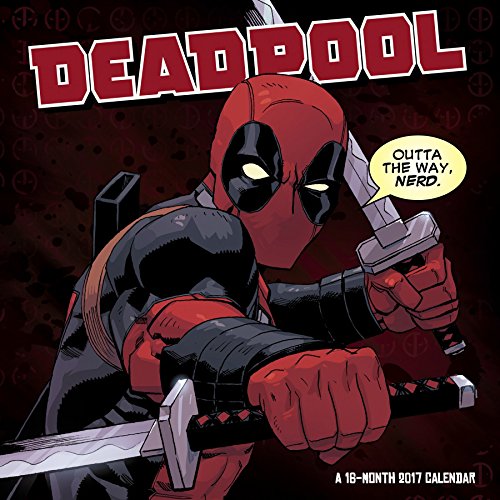 Algopix Similar Product 16 - Deadpool Wall Calendar (2017)