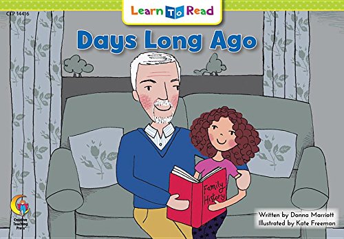 Algopix Similar Product 15 - Days Long Ago (Learn to Read)