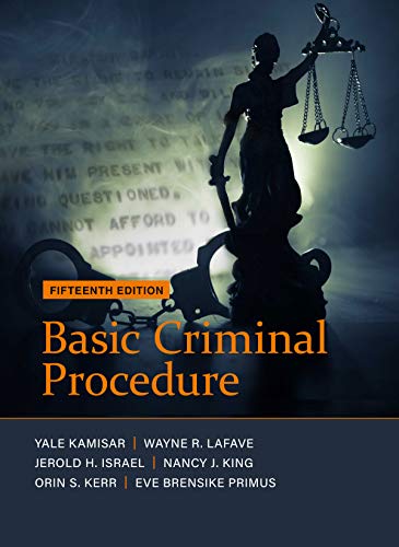 Algopix Similar Product 10 - Basic Criminal Procedure Cases