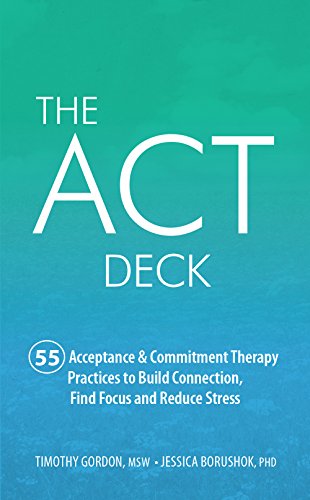 Algopix Similar Product 7 - The ACT Deck55 Acceptance  Commitment
