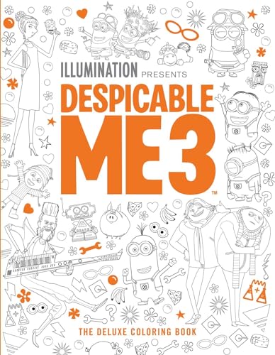 Algopix Similar Product 6 - Despicable Me 3 The Deluxe Coloring