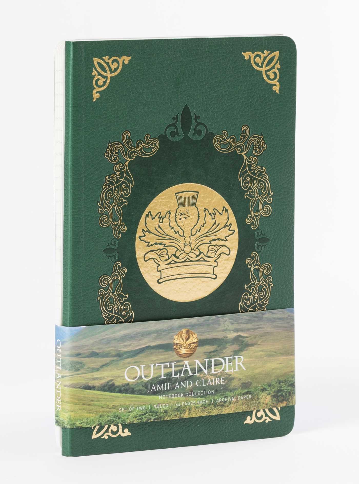 Algopix Similar Product 11 - Outlander Notebook Collection Set of