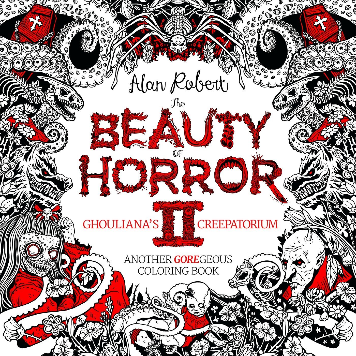 Algopix Similar Product 5 - The Beauty of Horror 2 Ghoulianas