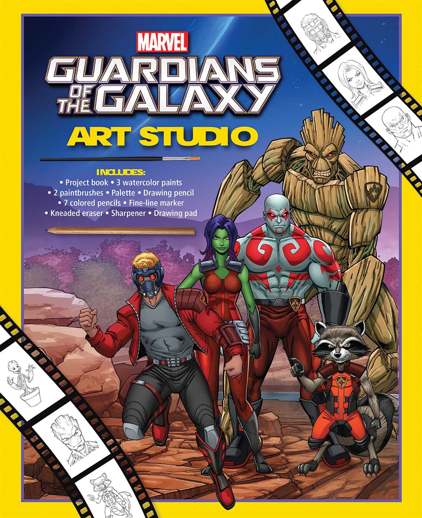 Algopix Similar Product 20 - Marvel Guardians of the Galaxy Art
