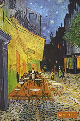 Algopix Similar Product 11 - Van Gogh Notebook Cafe Terrace at