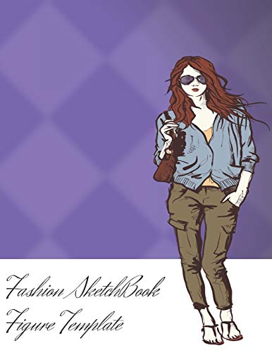 Algopix Similar Product 5 - Fashion SketchBook Figure Template 600