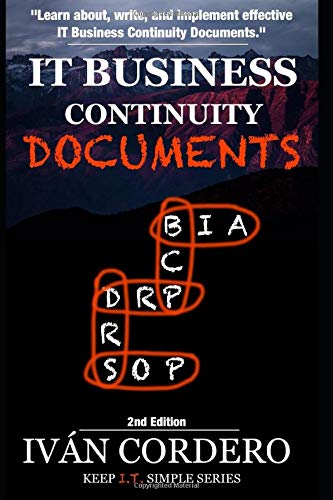 Algopix Similar Product 13 - IT Business Continuity Documents