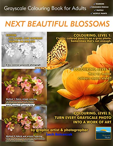 Algopix Similar Product 19 - Next Beautiful Blossoms  Grayscale