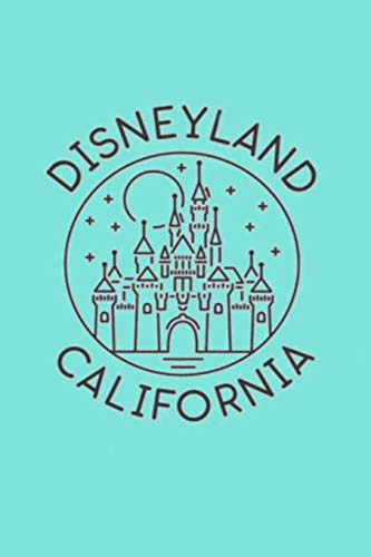 Algopix Similar Product 5 - DISNEYLAND CALIFORNIA Lined Notebook