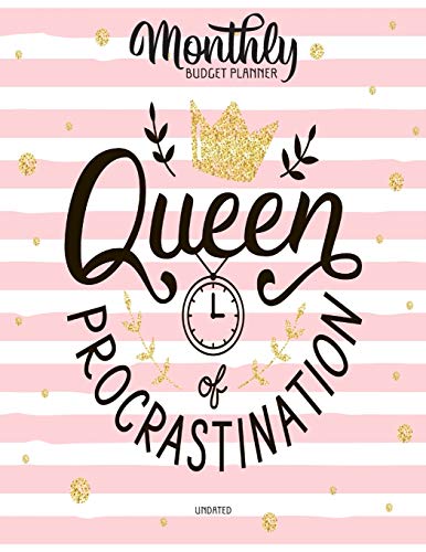 Algopix Similar Product 14 - Queen Of Procrastination Undated