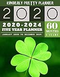 Algopix Similar Product 17 - 5 year planner 20202024 Lucky Clover
