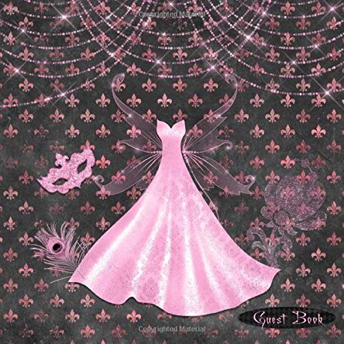 Algopix Similar Product 9 - Guest Book Masquerade Fantasy Theme