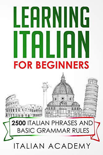 Algopix Similar Product 5 - LEARNING ITALIAN FOR BEGINNERS 2500