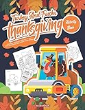Algopix Similar Product 6 - Turkey And Trucks Thanksgiving Activity